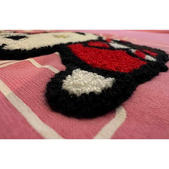 New Hello Kitty By Sanrio Christmas Crewneck Pullover Sweatshirt Size 2XL Pink - Picture 4 of 9